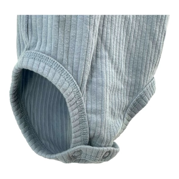 Carter’s | 6M Blue Ribbed Onesie - Picture 7 of 11